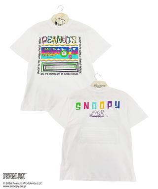 【PEANUTS】スヌーピー/Tシャツ(ハンガーSET)(PONEYCOMB TOKYO)