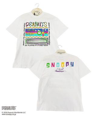 【PEANUTS】スヌーピー/Tシャツ(ハンガーSET)(PONEYCOMB TOKYO)