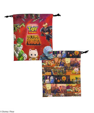 【Disney&Pixar】トイ・ストーリー 謎の恐竜ワールド/巾着(PONEYCOMB TOKYO)