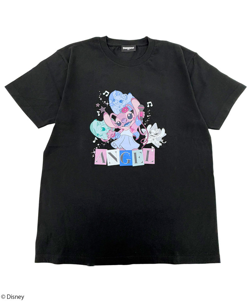 【Disney】エンジェル/Tシャツ 詳細画像 ブラック 1
