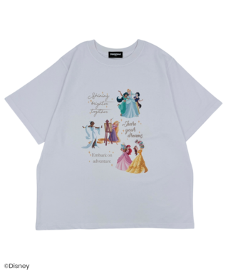 【Disney】プリンセス/Tシャツ
