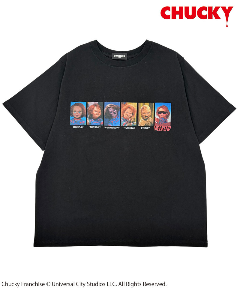 【CHUCKY】チャッキー/Tシャツ 詳細画像 ブラック 1