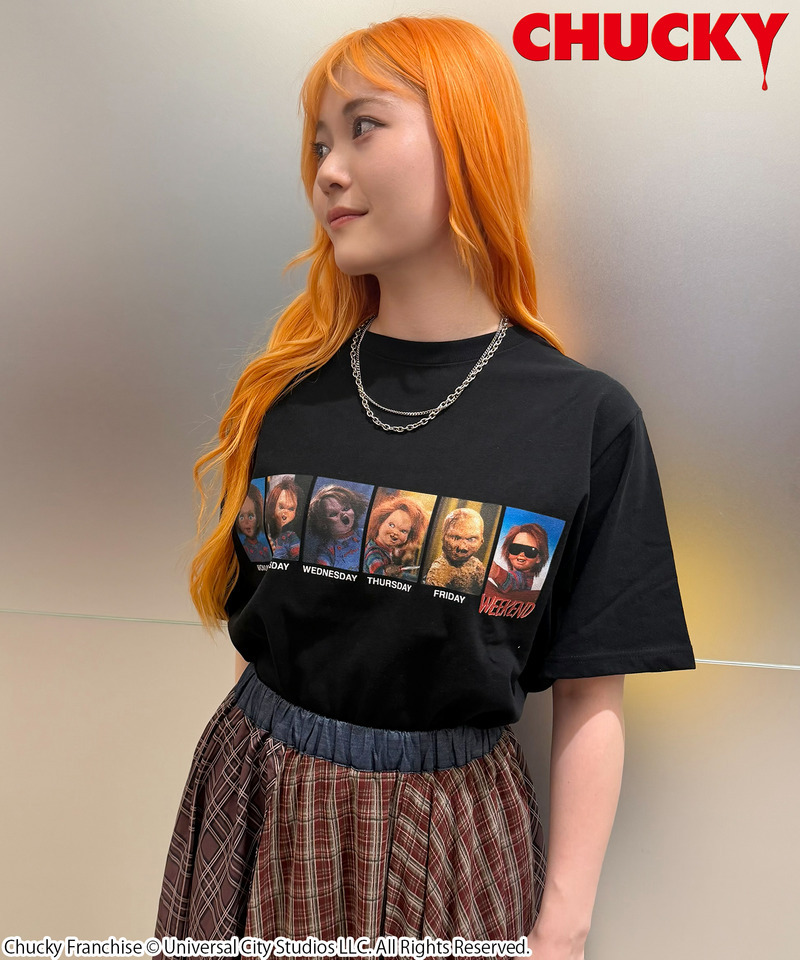 【CHUCKY】チャッキー/Tシャツ 詳細画像 ブラック 3