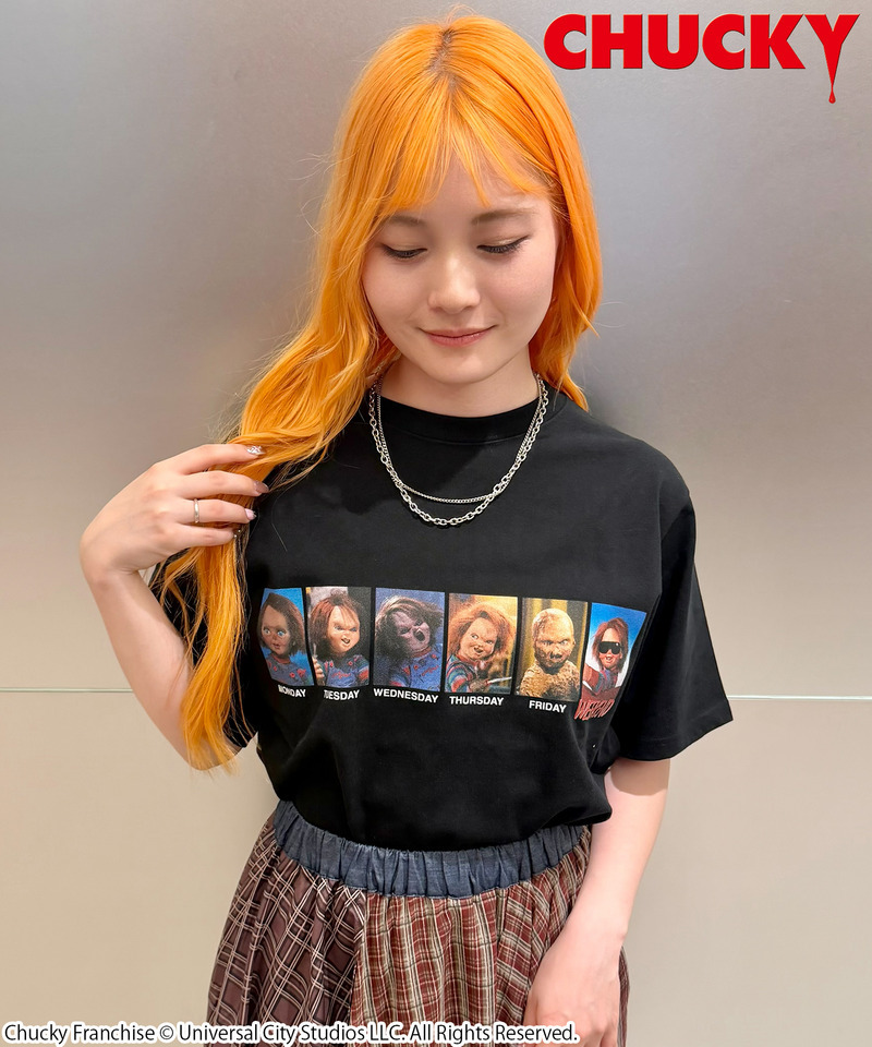 【CHUCKY】チャッキー/Tシャツ 詳細画像 ブラック 4