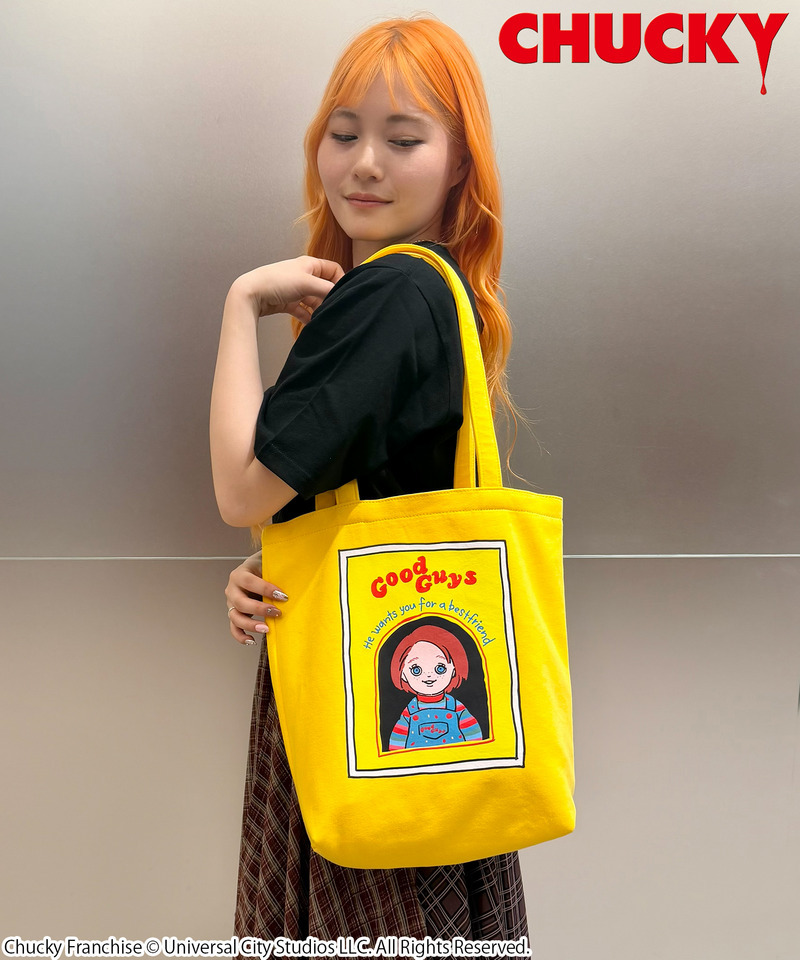 【CHUCKY】チャッキー/トートバッグ 詳細画像 イエロー 4