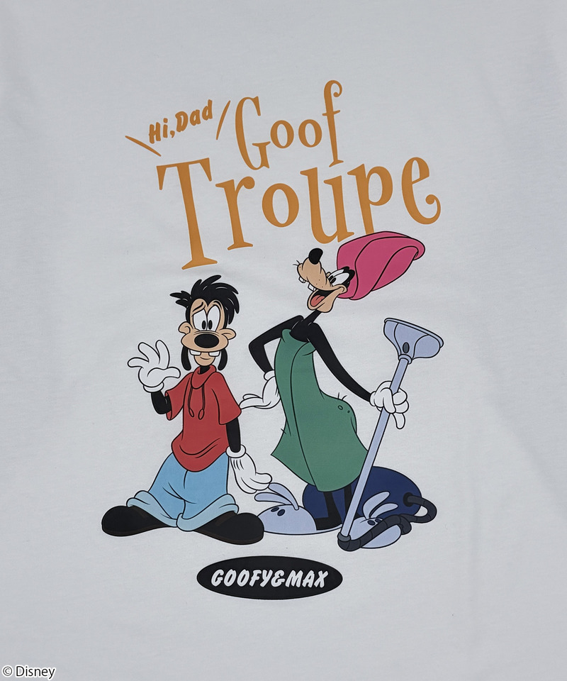 【Disney】グーフィー・ムービー/ロングスリーブTシャツ 詳細画像 ホワイト 2