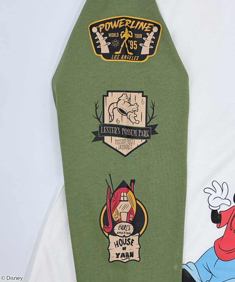 【Disney】グーフィー・ムービー/ロングスリーブTシャツ 詳細画像 ホワイト 3