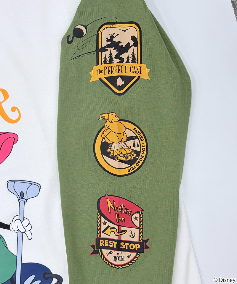 【Disney】グーフィー・ムービー/ロングスリーブTシャツ 詳細画像 ホワイト 4