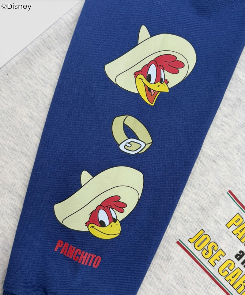 【Disney】ホセ&パンチート/ロングスリーブTシャツ 詳細画像 オフホワイト 4