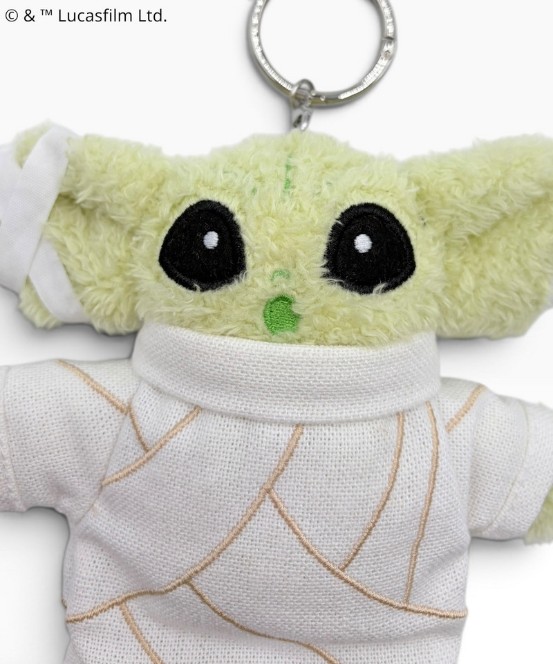 【STARWARS】グローグー/ミイラ/ふわふわマスコットチャーム 詳細画像 ホワイト 3