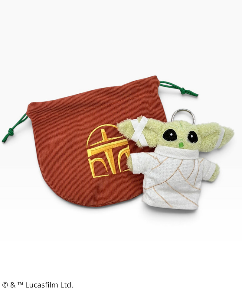 【STARWARS】グローグー/ミイラ/ふわふわマスコットチャーム 詳細画像 ホワイト 5