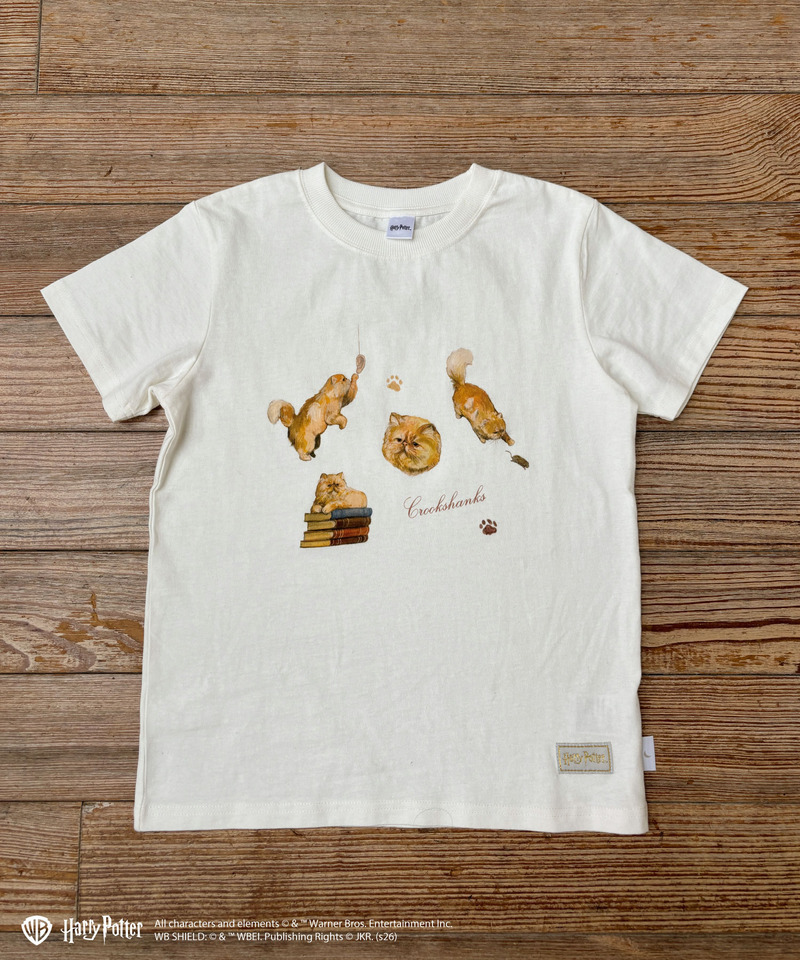 【Harry Potter】キャットプリント Tシャツ 詳細画像 グレー 14