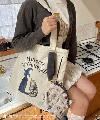 【Harry Potter】キャットプリント トートバッグ