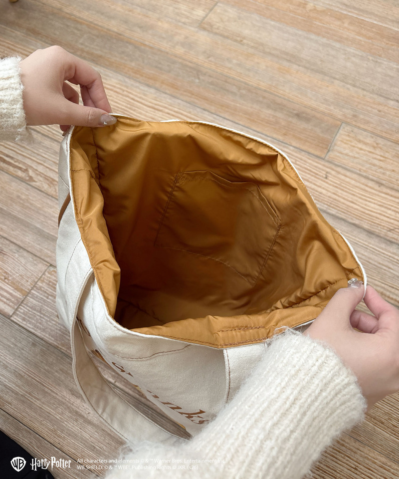 【Harry Potter】キャットプリント トートバッグ 詳細画像 グレー 12