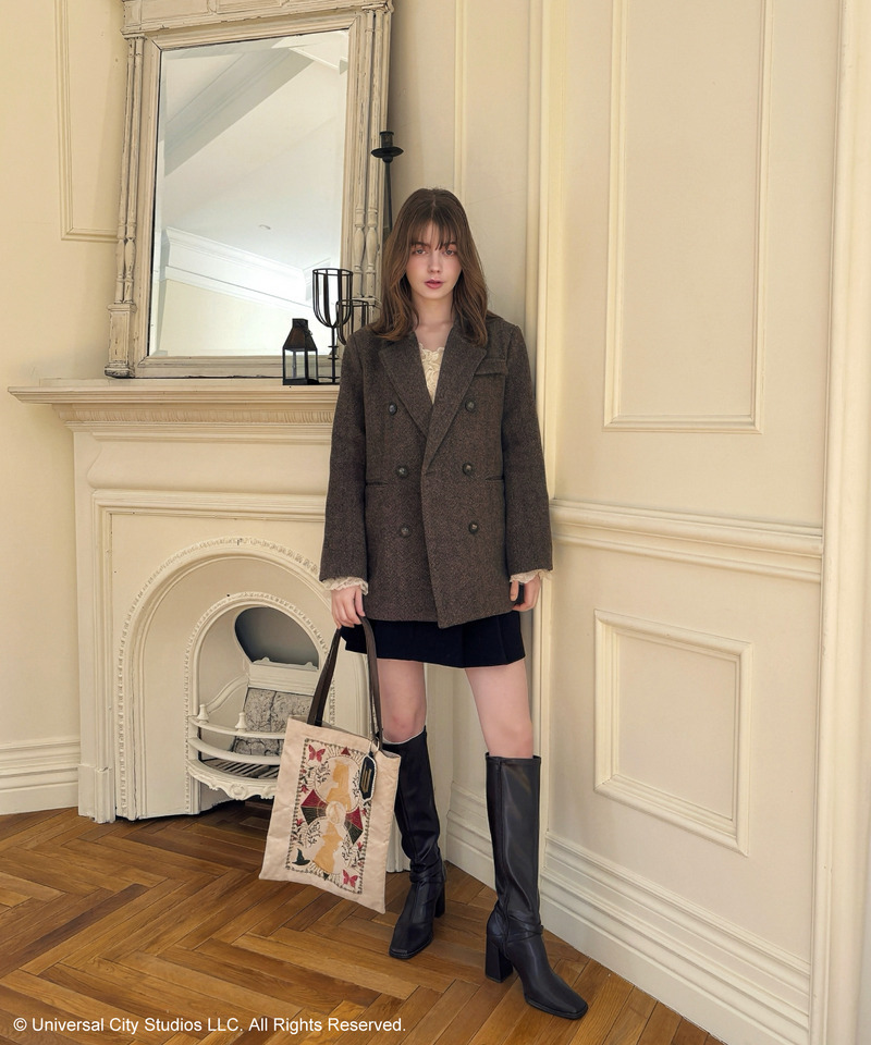 【Wicked】ゴブラン織り トートバッグ 詳細画像 オフホワイト 6