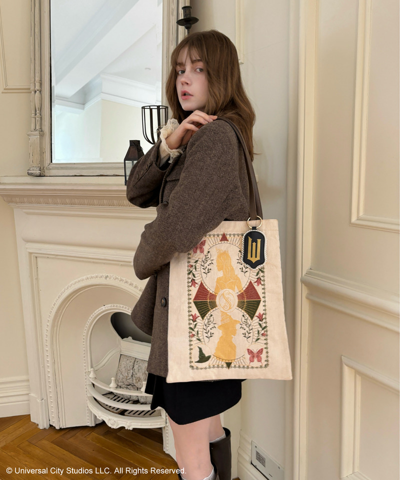 【Wicked】ゴブラン織り トートバッグ 詳細画像 オフホワイト 8