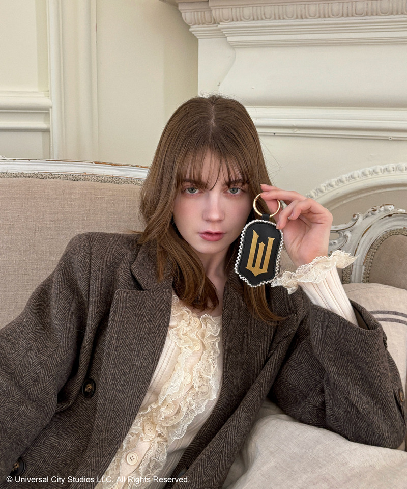 【Wicked】パール ロゴ パフィー チャーム 詳細画像 ブラック 10