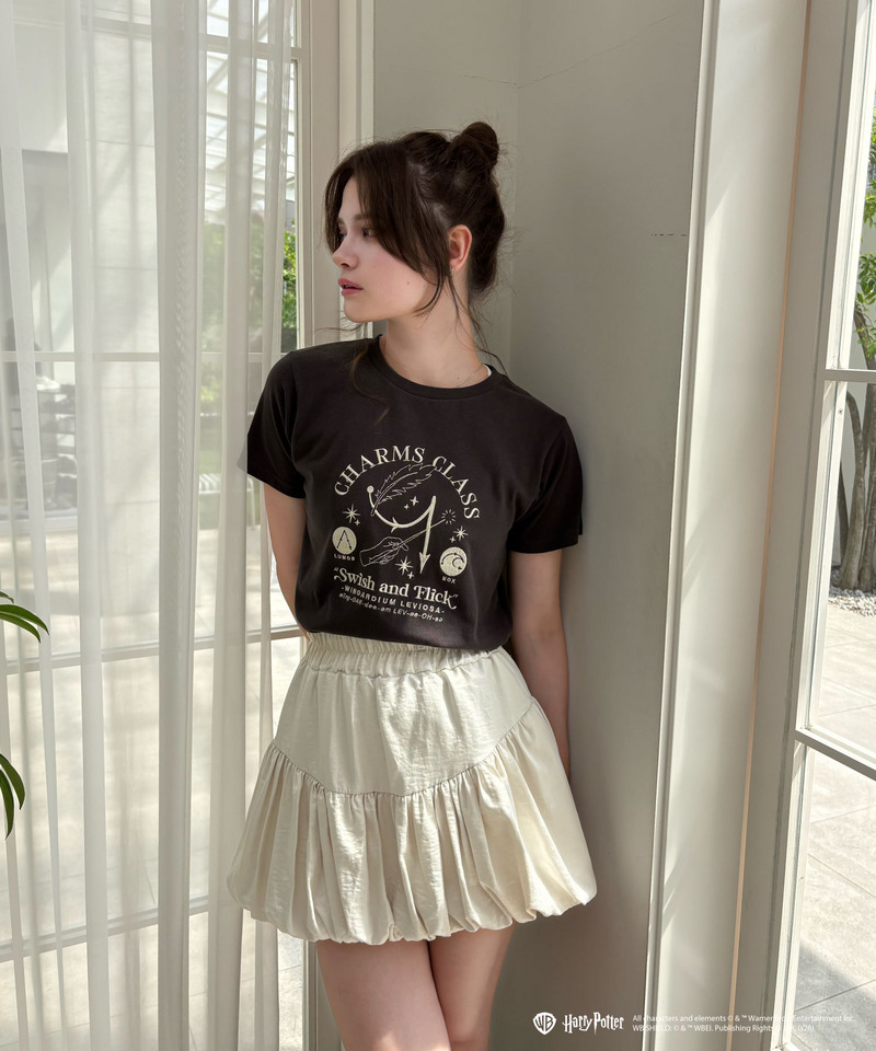 【Harry Potter】呪文学 刺繍 Tシャツ 詳細画像 ブラック 5