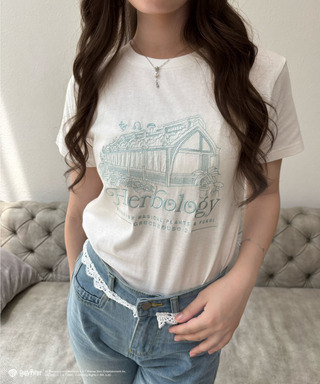 【Harry Potter】薬草学　刺繍 Tシャツ