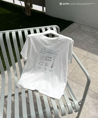 【Harry Potter】クィディッチ プリント Tシャツ