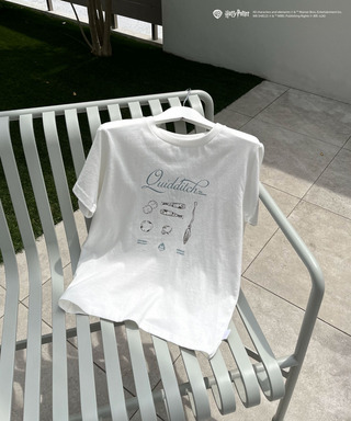 【Harry Potter】クィディッチ プリント Tシャツ