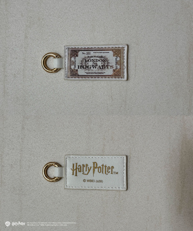 【Harry Potter】ホグワーツ特急 ボストン型 ミニチャーム 詳細画像 ブラウン 13
