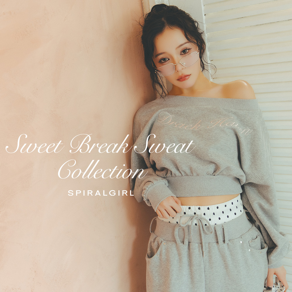 【SPIRALGIRL】Sweet Break Sweat Collection