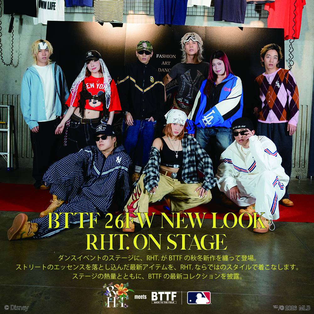 【BTTF】26FW NEW LOOK RHT.ON STAGE
