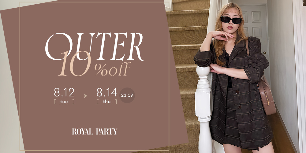 OUTER 10％OFF