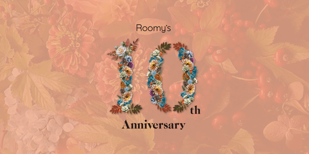Roomy's 10th Anniversary